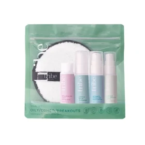 Best Tribe Skincare Travel Kit - Oily, Combination, Breakouts - GlowEssence Care - Embrace the Essence of Radiance with Premium Skincare Solutions