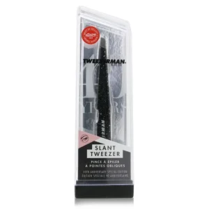 Sale Tweezerman Slant Tweezer - 40th Anniversary Special Edition (Studio Collection) - GlowEssence Care - Embrace the Essence of Radiance with Premium Skincare Solutions