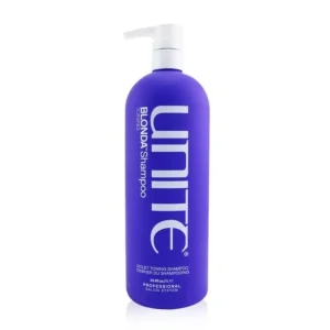 Sale Unite BLONDA Toning Shampoo (Violet Toning Shampoo) 1000ml/33.8oz - GlowEssence Care - Embrace the Essence of Radiance with Premium Skincare Solutions