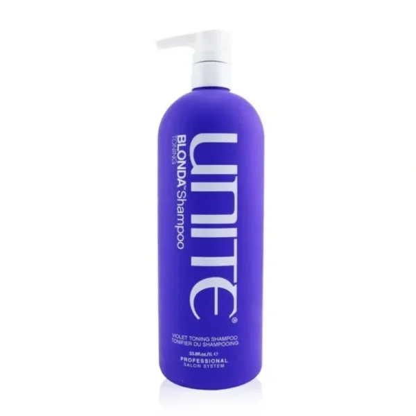 Sale Unite BLONDA Toning Shampoo (Violet Toning Shampoo) 1000ml/33.8oz - GlowEssence Care - Embrace the Essence of Radiance with Premium Skincare Solutions