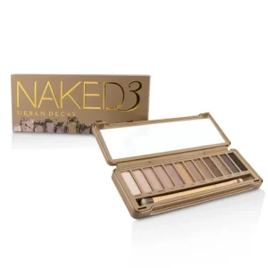 Flash Sale Urban Decay Naked 3 Eyeshadow Palette: 12x Eyeshadow, 1x Doubled Ended Shadow/Blending Brush - GlowEssence Care - Embrace the Essence of Radiance with Premium Skincare Solutions