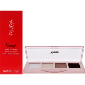 Store Vamp! 4 Eyeshadow Palette - 001 Natural Matt by Pupa Milano for Women - 0.183 oz Eye Shadow - GlowEssence Care - Embrace the Essence of Radiance with Premium Skincare Solutions