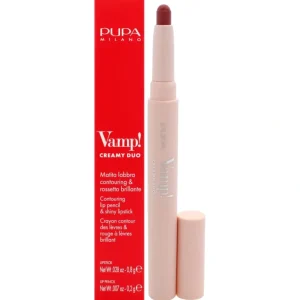 Flash Sale Vamp! Creamy Duo Contouring Lip Pencil and Shiny Lipstick - 008 Vintage Rose by Pupa Milano for Women - 0.035 oz Makeup - GlowEssence Care - Embrace the Essence of Radiance with Premium Skincare Solutions