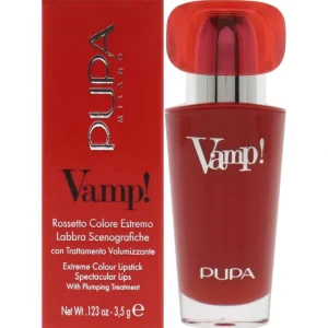 Clearance Vamp! Extreme Colour Lipstick with Plumping Treatment - 101 Warm Nude by Pupa Milano for Women - 0.123 oz Lipstick - GlowEssence Care - Embrace the Essence of Radiance with Premium Skincare Solutions