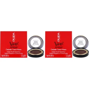 Discount Vamp! Extreme Cream Powder Eyeshadow - 005 Extreme Bronze by Pupa Milano for Women - 0.088 oz Eye Shadow - Pack of 2 - GlowEssence Care - Embrace the Essence of Radiance with Premium Skincare Solutions