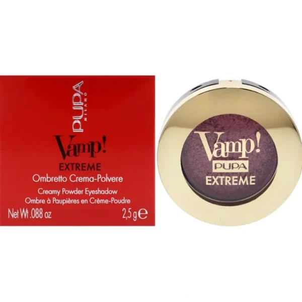 Online Vamp! Extreme Cream Powder Eyeshadow - 003 Extreme Ginger by Pupa Milano for Women - 0.088 oz Eye Shadow - GlowEssence Care - Embrace the Essence of Radiance with Premium Skincare Solutions