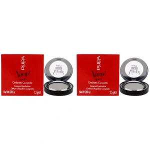 Fashion Vamp! Matt Eyeshadow - 010 White Chalk by Pupa Milano for Women - 0.088 oz Eye Shadow - Pack of 2 - GlowEssence Care - Embrace the Essence of Radiance with Premium Skincare Solutions