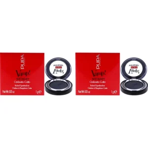 Clearance Vamp! Wet and Dry Baked Eyeshadow - 305 Anthracite Grey by Pupa Milano for Women - 0.035 oz Eye Shadow - Pack of 2 - GlowEssence Care - Embrace the Essence of Radiance with Premium Skincare Solutions