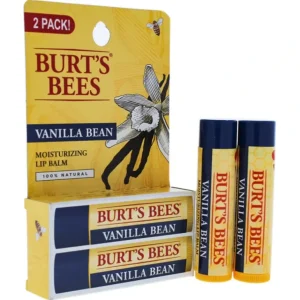 Cheap Vanilla Bean Moisturizing Lip Balm Twin Pack by Burts Bees for Unisex - 2 x 0.15 oz Lip Balm - GlowEssence Care - Embrace the Essence of Radiance with Premium Skincare Solutions