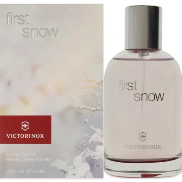 Beauty*Victorinox First Snow by Swiss Army for Women - 3.4 oz EDT Spray - GlowEssence Care - Embrace the Essence of Radiance with Premium Skincare Solutions