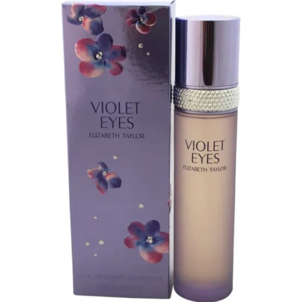 Eye-makeup*Violet Eyes by Elizabeth Taylor for Women - 3.3 oz EDP Spray - GlowEssence Care - Embrace the Essence of Radiance with Premium Skincare Solutions