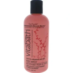 Clearance Vitabath Pomegranate Bellini Blush Body Wash by Vitabath for Unisex - 12 oz Body Wash - GlowEssence Care - Embrace the Essence of Radiance with Premium Skincare Solutions