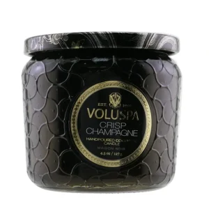 Clearance Voluspa Petite Jar Candle - Crisp Champagne 127g/4.5oz - GlowEssence Care - Embrace the Essence of Radiance with Premium Skincare Solutions