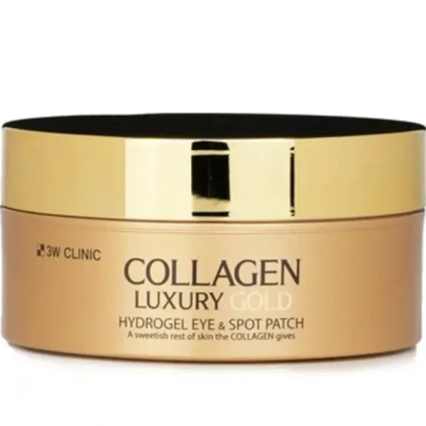 Eye-makeup*3W Clinic Collagen & Luxury Gold Hydrogel Eye & Spot Patch 90g/60 patches - GlowEssence Care - Embrace the Essence of Radiance with Premium Skincare Solutions