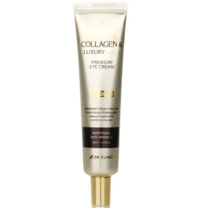 Eye-makeup*3W Clinic Collagen & Luxury Gold Premium Eye Cream 40ml/1.35oz - GlowEssence Care - Embrace the Essence of Radiance with Premium Skincare Solutions