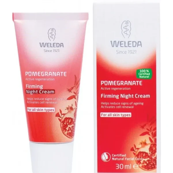 Eye-makeup*Weleda Firming Night Cream Pomegranate 30ml - GlowEssence Care - Embrace the Essence of Radiance with Premium Skincare Solutions