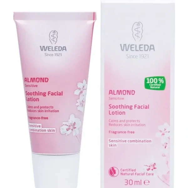 Eye-makeup*Weleda Soothing Facial Lotion Almond 30ml - GlowEssence Care - Embrace the Essence of Radiance with Premium Skincare Solutions