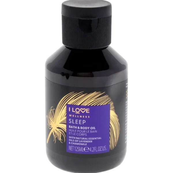 Eye-makeup*Wellness Bath and Body Oil - Sleep by I Love Cosmetics for Women - 4.2 oz Oil - GlowEssence Care - Embrace the Essence of Radiance with Premium Skincare Solutions