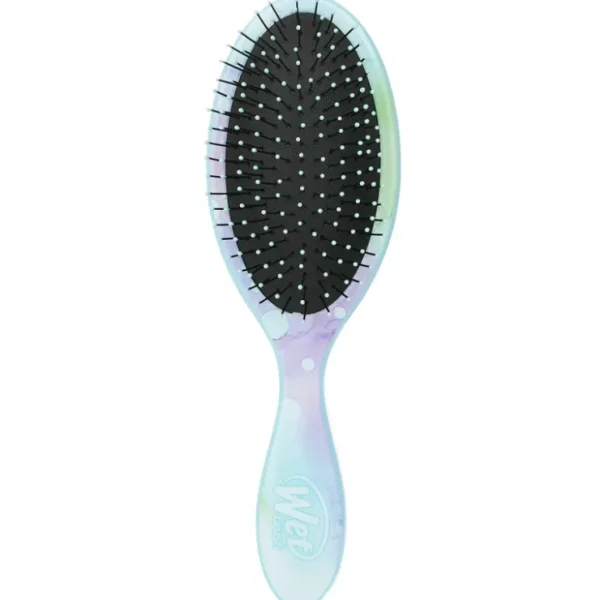 Wash*Wet Brush Original Detangler Colorwash Splatter - # Light Blue 1pc - GlowEssence Care - Embrace the Essence of Radiance with Premium Skincare Solutions