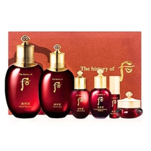Beauty*Whoo (The History Of Whoo) Jinyulhyang Essentival Revitalising Set 6 pcs - GlowEssence Care - Embrace the Essence of Radiance with Premium Skincare Solutions