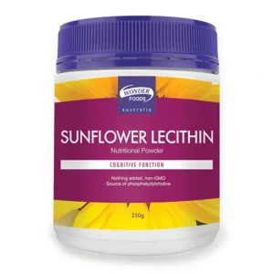 Online Wonder Foods Sunflower Lecithin Powder 250g - GlowEssence Care - Embrace the Essence of Radiance with Premium Skincare Solutions