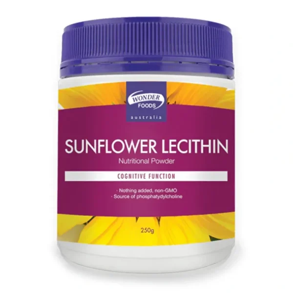 Online Wonder Foods Sunflower Lecithin Powder 250g - GlowEssence Care - Embrace the Essence of Radiance with Premium Skincare Solutions