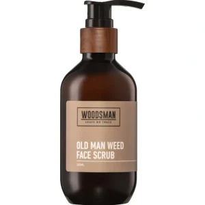 Store Woodsman Old Man Weed Face Scrub 200ml - GlowEssence Care - Embrace the Essence of Radiance with Premium Skincare Solutions