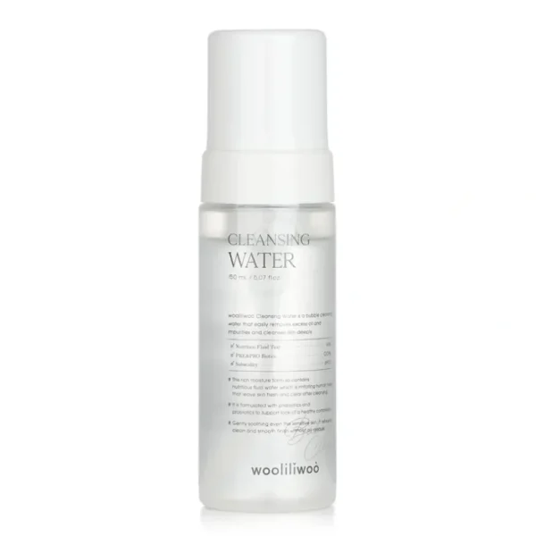 Discount Wooliliwoo Cleansing Water 150ml/5.07oz - GlowEssence Care - Embrace the Essence of Radiance with Premium Skincare Solutions