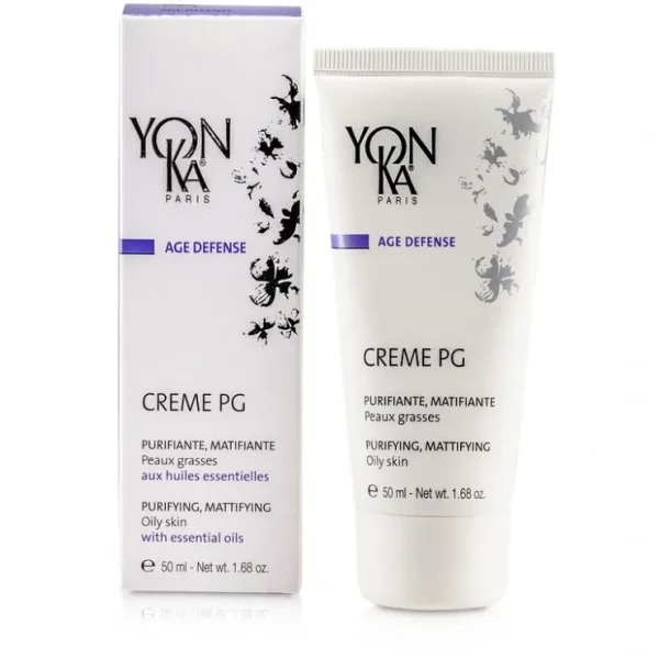 Complexion-care*Yonka Age Defense Creme PG With Essential Oils - Purifying, Mattifying (Oily Skin) 50ml/1.68oz - GlowEssence Care - Embrace the Essence of Radiance with Premium Skincare Solutions