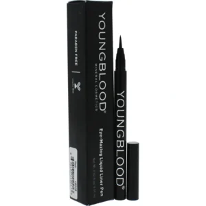 Clearance Youngblood Eye-Mazing Liquid Liner Pen - Noir by Youngblood for Women - 0.02 oz Eyeliner - GlowEssence Care - Embrace the Essence of Radiance with Premium Skincare Solutions