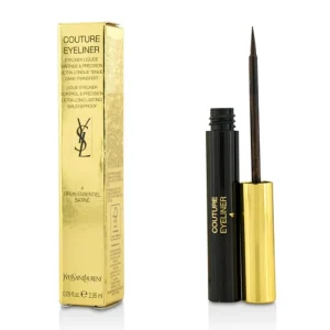 Clearance Yves Saint Laurent Couture Liquid Eyeliner - # 4 Brun Essentiel Satine 2.95ml/0.09oz - GlowEssence Care - Embrace the Essence of Radiance with Premium Skincare Solutions