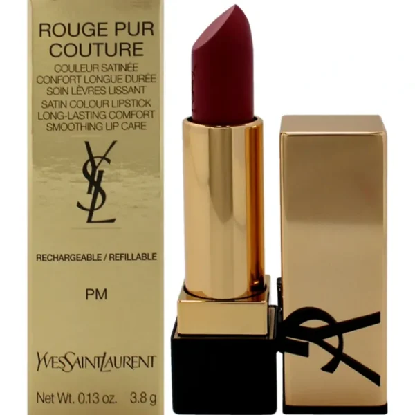 Store Yves Saint Laurent Rouge Pur Couture Satin Lipstick - PM Pink Muse by Yves Saint Laurent for Women - 0.13 oz Lipstick - GlowEssence Care - Embrace the Essence of Radiance with Premium Skincare Solutions