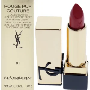 Sale Yves Saint Laurent Rouge Pur Couture Satin Lipstick - R1 Le Rouge by Yves Saint Laurent for Women - 0.13 oz Lipstick - GlowEssence Care - Embrace the Essence of Radiance with Premium Skincare Solutions