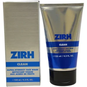 Wash*Zirh Clean (Alpha-Hydroxy Face Wash) by Zirh for Men - 4.2 oz Cleanser - GlowEssence Care - Embrace the Essence of Radiance with Premium Skincare Solutions