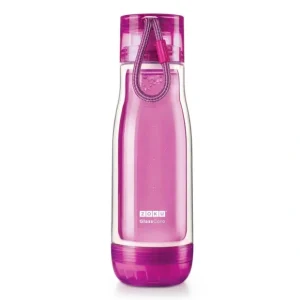 Wash*ZOKU Insulated Double-Walled with Suspended Glass Core Bottle 475ml - Purple Fixed Size - GlowEssence Care - Embrace the Essence of Radiance with Premium Skincare Solutions