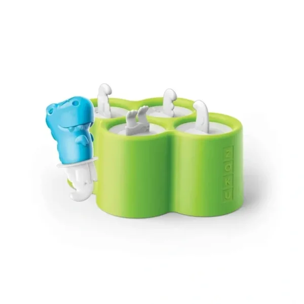 Wash*ZOKU Silicone Dinosaur Pop Molds (4 Pops) Fixed Size - GlowEssence Care - Embrace the Essence of Radiance with Premium Skincare Solutions